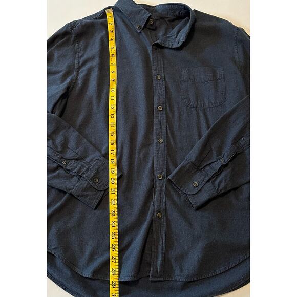 J. Crew Re Imagined Blue Button Down Long Sleeve Mens XL Shirt Casual Cotton - Picture 3 of 6